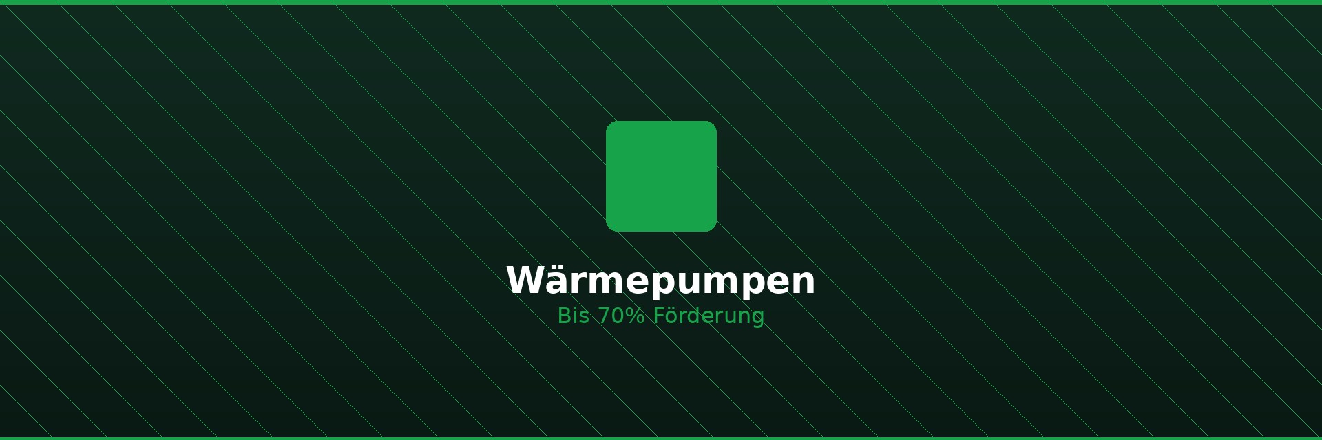 Bis zu 70 % Foerderung fuer Ihre Heizung